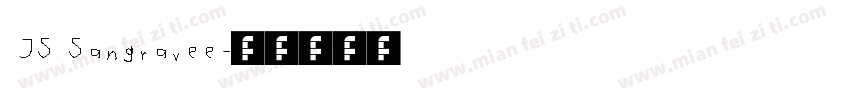 JS Sangravee字体转换